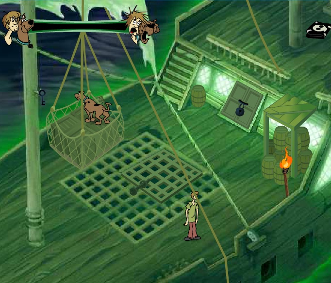 scooby doo pirate ship game